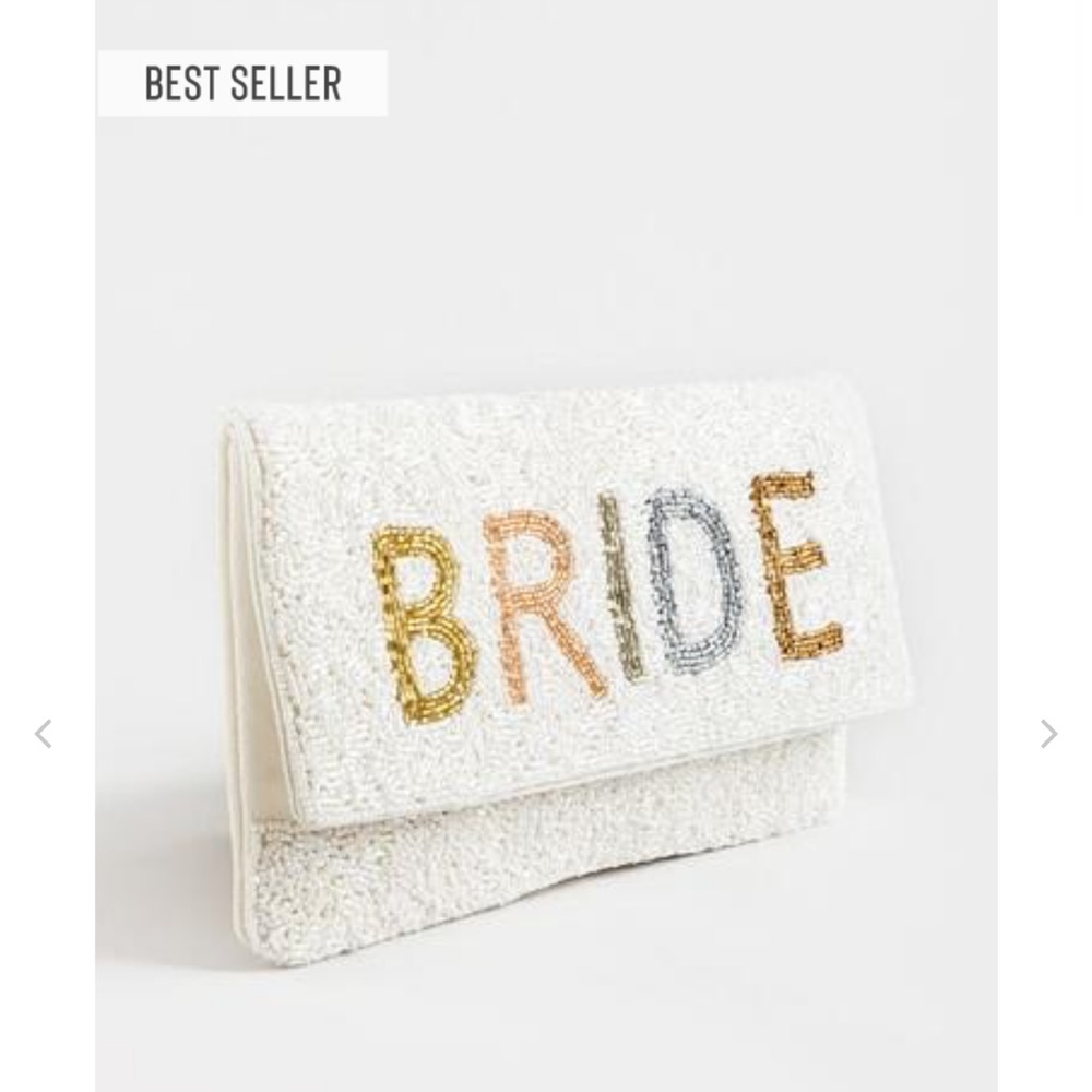 Francesca’s Bride Beaded Clutch